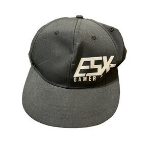 ESX360 Snapback Cap Black Adjustable Hat Official Esports Partner NWT
